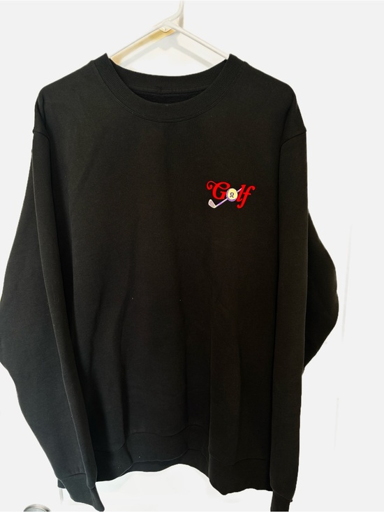 lululemon athletica Other - Lululemon Black 'Golf' Graphic Crewneck Sweatshirt
